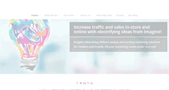 Desktop Screenshot of imagineadv.com